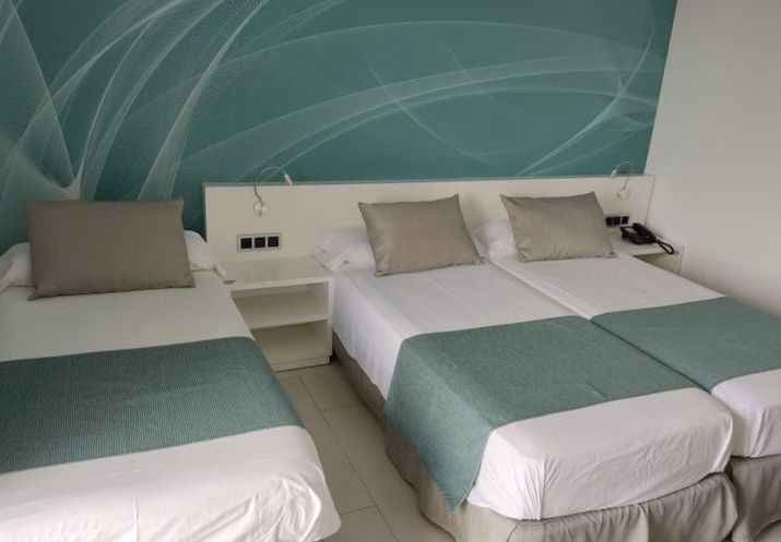 Zimmer im Hotel Hispania an der Playa de Palma