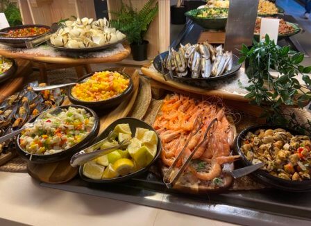 Gastronomie / das Essen im Hotel Iberostar Selection Llaut Palma - Llaut Palace
