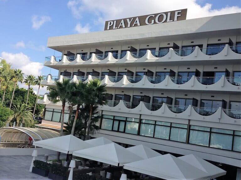 4-Sterne Hotel Playa Golf direkt am Ballermann 6 - Playa de Palma - Eingang