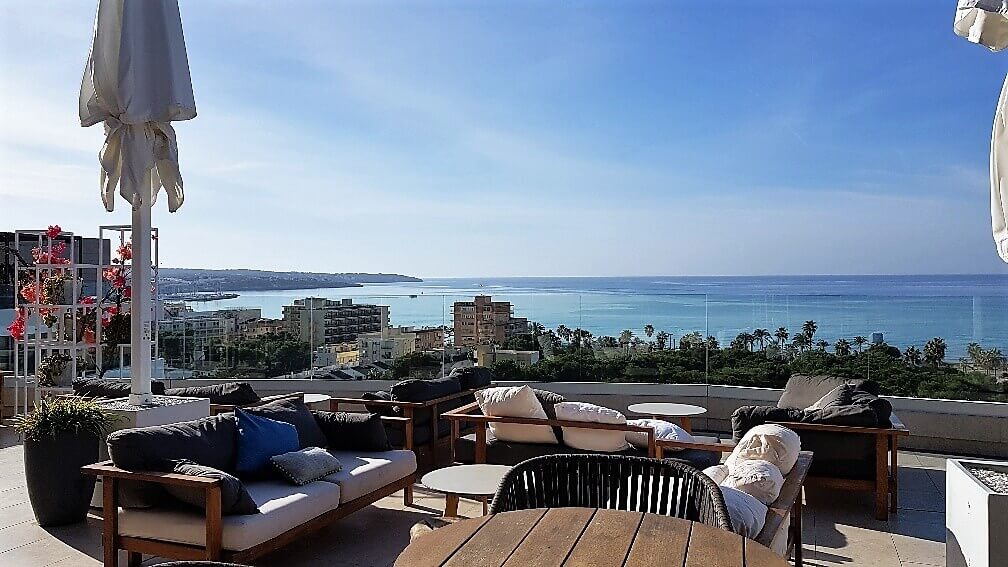 Mallorca Hotel Iberostar Llaut - Aussicht von der Terrasse