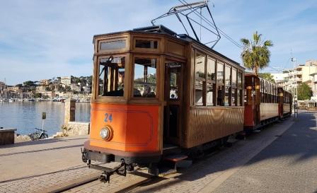 Der Rote Blitz von Soller auf Mallorca